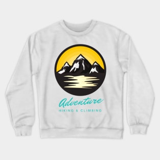 Mountain adventure hiking Crewneck Sweatshirt